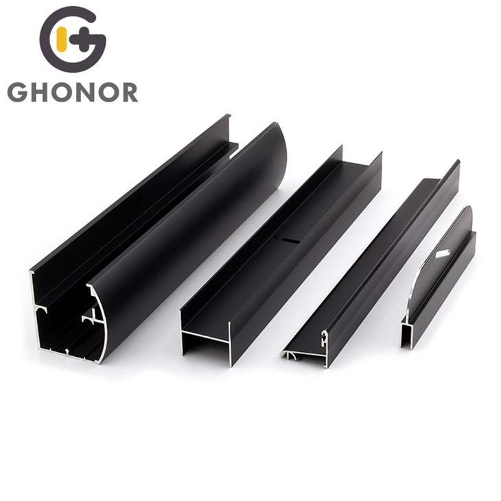 Bahagian Bingkai Aluminium Pancuran